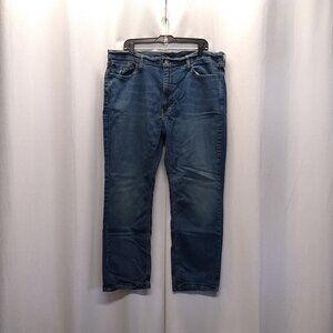 Levi's 541 Regular Fit Jeans Men's 40x30 Med Wash Faded Athletic Tapered Stretch
